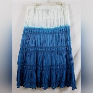 Elementz Women's Lined Ombre Skirt Size Large